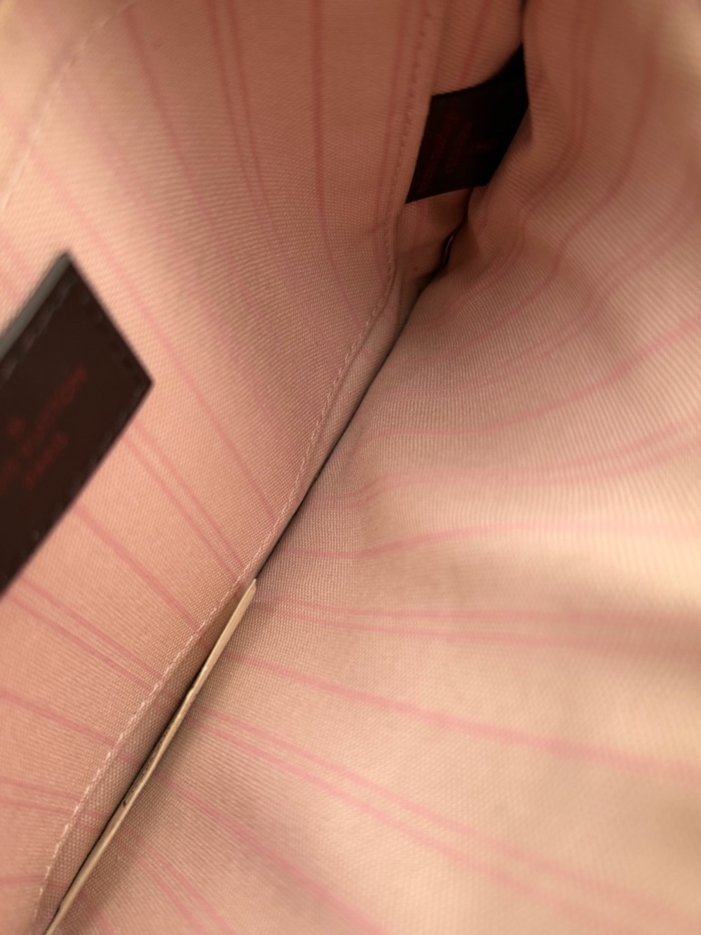 Louis Vuitton Brown Damier Ebene Wristlet Pouch - Picture 4 of 8